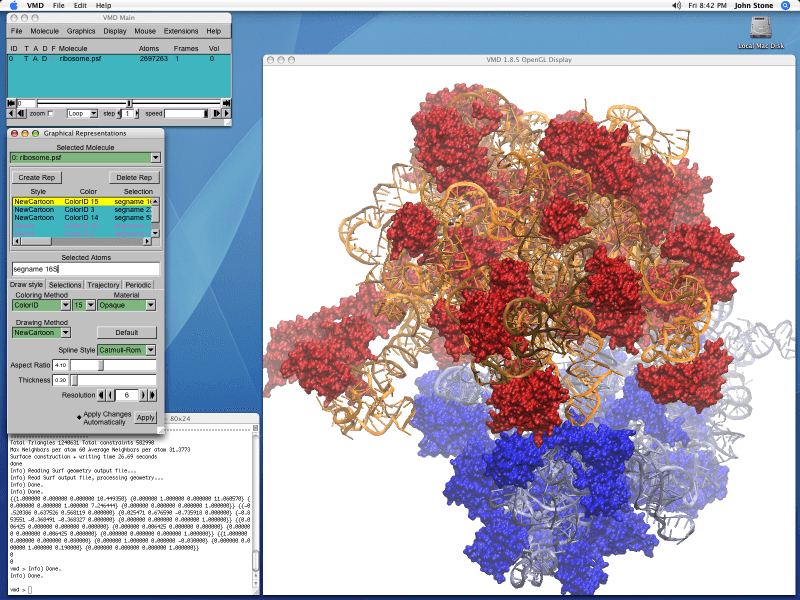 VMD Molecular Visualization Program LinuxLinks