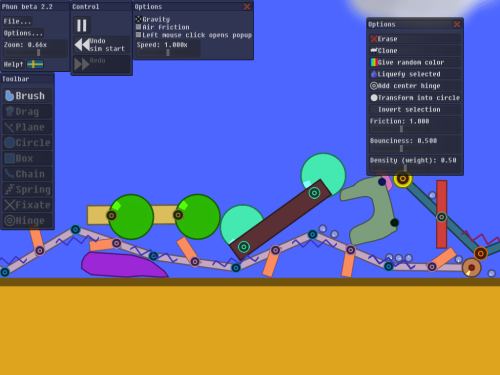 PHIN: Physics Sandbox ALPHA