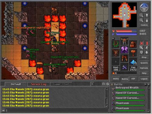 Tibia - one of the oldest MMORPG - LinuxLinks