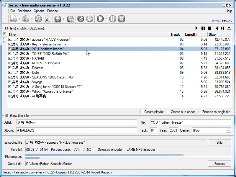 top free cd ripper software lame