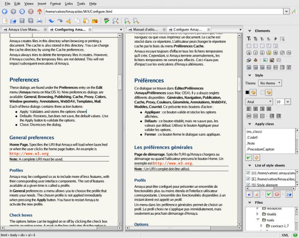 amaya-wysiwyg-web-authoring-tool-linuxlinks