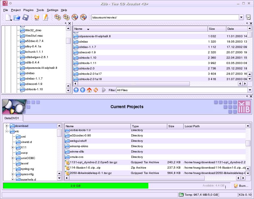 blu ray burning software linux