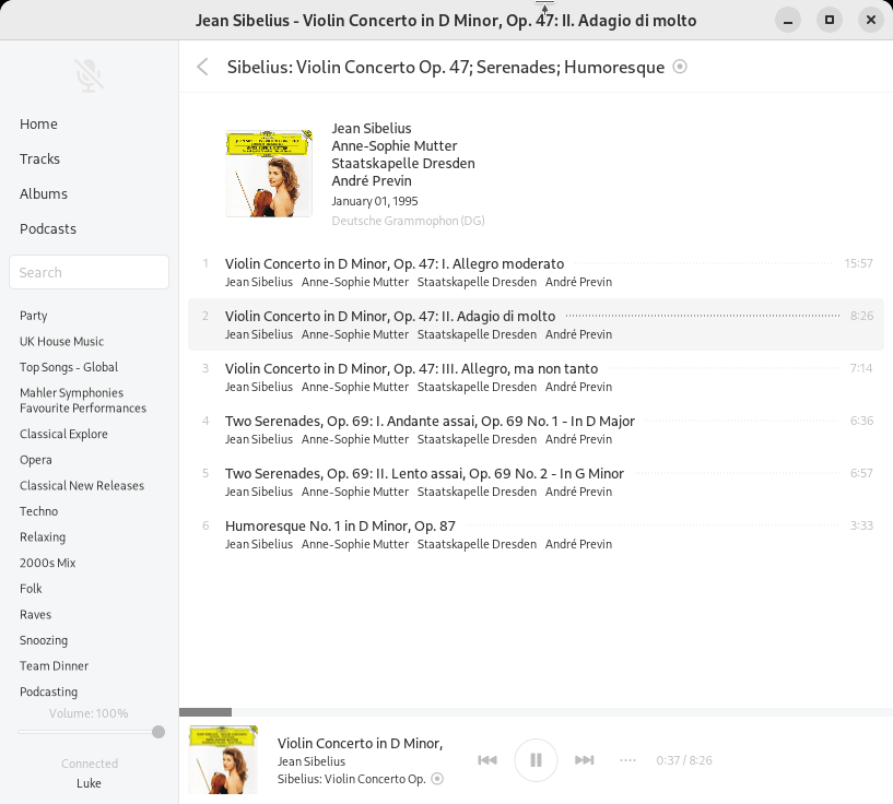 Psst - Spotify client with native GUI - LinuxLinks