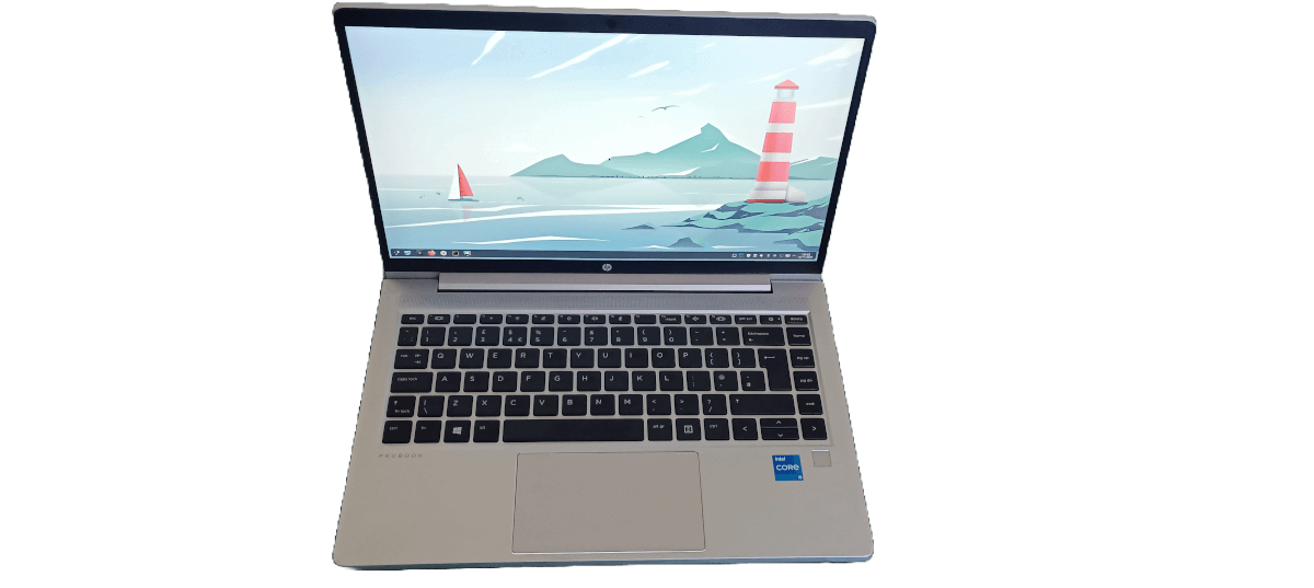 Laptop running Manjaro